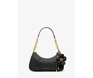 MK Pochette Nolita Medium aus Nylon mit Kette - Schwarz - Michael Kors