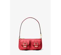 MK Pochette Zoe Small aus gekrispeltem Leder - Rot - Michael Kors