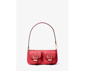 MK Pochette Zoe Small aus gekrispeltem Leder - Rot - Michael Kors