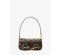 MK Pochette Zoe Small Aus Kalbshaar Mit Leopardenmuster - Gelb - Michael Kors