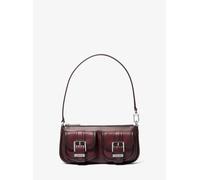 MK Pochette Zoe Small Aus Poliertem Leder - Rot - Michael Kors