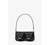 MK Pochette Zoe Small Aus Wildleder Mit Verzierung - Schwarz - Michael Kors