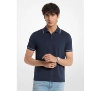 MK Poloshirt aus Baumwolle - Blau - Michael Kors