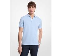MK Poloshirt Greenwich Aus Baumwolle - Blau - Michael Kors