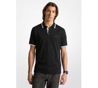 MK Poloshirt Greenwich Aus Baumwolle - Schwarz - Michael Kors