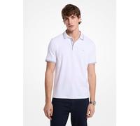 MK Poloshirt Greenwich Aus Baumwolle - Weiss - Michael Kors