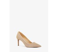 MK Pumps Alina Flex aus glitzerndem Mesh im Kettendesign - Braun - Michael Kors