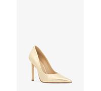 MK Pumps Elyse Aus Leder In Metallic-Krakelee-Optik - Goldton - Michael Kors