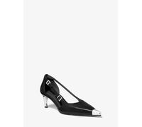 MK Pumps Kasia aus Leder mit Kitten Heel - Schwarz - Michael Kors