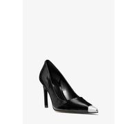 MK Pumps Kasia aus Leder mit Schlangenprägung - Schwarz - Michael Kors