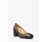 MK Pumps Perla Flex mit Signature-Logomuster - Braun - Michael Kors