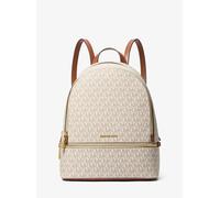 MK Rucksack Rhea Medium Mit Signature-Logomuster - Natur - Michael Kors