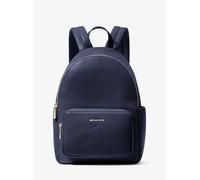 MK Rucksack Tanner Medium Aus Gekrispeltem Leder - Blau - Michael Kors