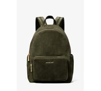 MK Rucksack Tanner Medium Aus Wildleder - Grün - Michael Kors