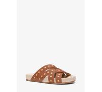 Michael Kors Damen Irene Sandal, Luggage, 38.5 EU