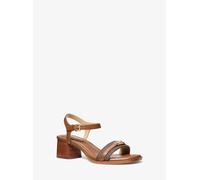 MK Sandale Mandy Mit Signature-Logomuster - Braun - Michael Kors