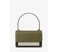 MK Schultertasche Claire Large Aus Leder In Blockfarben - Grün - Michael Kors