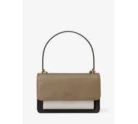 MK Schultertasche Claire Large Aus Leder In Blockfarben - Natur - Michael Kors