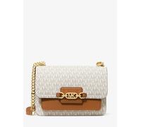 MK Schultertasche Heather Large Mit Logo - Natur - Michael Kors