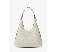 MK Schultertasche Nolita Large Mit Signature-Logomuster - Natur - Michael Kors