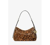 Michael Kors Nolita Medium Beuteltasche hellbraun, Fell, Damen
