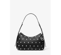 MK Schultertasche Nolita Medium Aus Leder Mit Nieten - Schwarz - Michael Kors