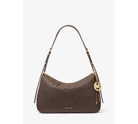 MK Schultertasche Nolita Medium Mit Signature-Logomuster - Braun - Michael Kors