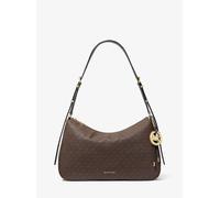 MK Schultertasche Nolita Medium Mit Signature-Logomuster - Braun - Michael Kors
