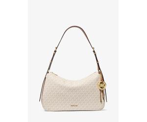 MK Schultertasche Nolita Medium Mit Signature-Logomuster - Natur - Michael Kors