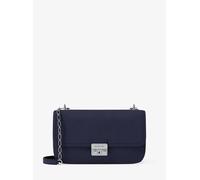 MK Schultertasche Tribeca Large Aus Gekrispeltem Leder - Blau - Michael Kors