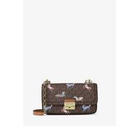 MK Schultertasche Tribeca Small mit Signature-Logomuster - Braun - Michael Kors