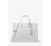 MK Shopper Gigi Large mit Empire Signature-Logomuster - Grau - Michael Kors