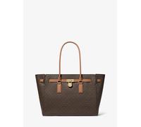 MK Shopper Hamilton Moderne Large Mit Signature-Logomuster - Braun - Michael Kors