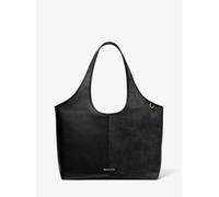 MK Shopper Henly Large aus Leder und Wildleder - Schwarz - Michael Kors