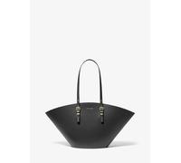 MK Shopper Isa Large Aus Leder - Schwarz - Michael Kors