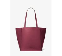MK Shopper Jordi Large aus Leder - Lila - Michael Kors