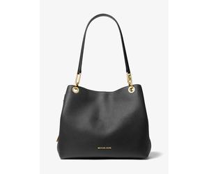 MK Shopper Kensington Large aus gekrispeltem Leder - Schwarz - Michael Kors