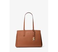 MK Shopper Laila Medium Aus Leder - Braun - Michael Kors
