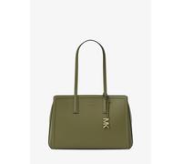 MK Shopper Laila Medium Aus Leder - Grün - Michael Kors