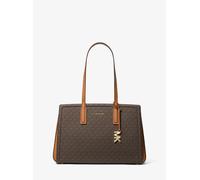 MK Shopper Laila Medium mit Signature-Logomuster - Braun - Michael Kors
