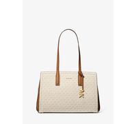 MK Shopper Laila Medium Mit Signature-Logomuster - Natur - Michael Kors