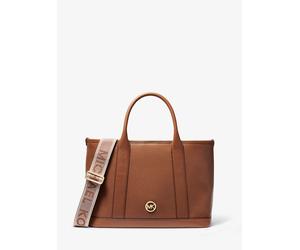 MK Shopper Luisa Medium Aus Gekrispeltem Leder - Braun - Michael Kors