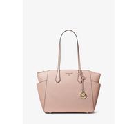 MK Shopper Marilyn Medium Aus Saffianleder - Rosa - Michael Kors