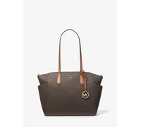 MK Shopper Marilyn Medium Mit Logo - Braun - Michael Kors