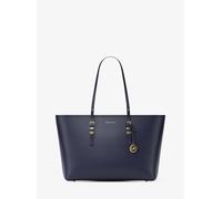 MK Shopper Quinn Large Aus Gekrispeltem Leder - Blau - Michael Kors
