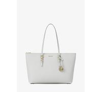 MK Shopper Quinn Large aus gekrispeltem Leder - Natur - Michael Kors