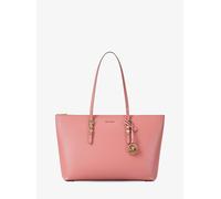 MK Shopper Quinn Large aus gekrispeltem Leder - Rosa - Michael Kors