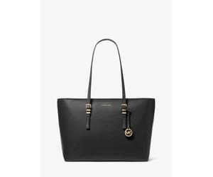 MK Shopper Quinn Large aus gekrispeltem Leder - Schwarz - Michael Kors