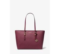 MK Shopper Quinn Large Aus Signature-Logostoff Und Leder - Lila - Michael Kors