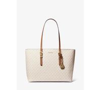 MK Shopper Quinn Large Aus Signature-Logostoff Und Leder - Natur - Michael Kors